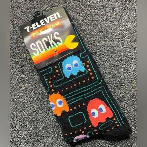 Pac-Man Black Socks